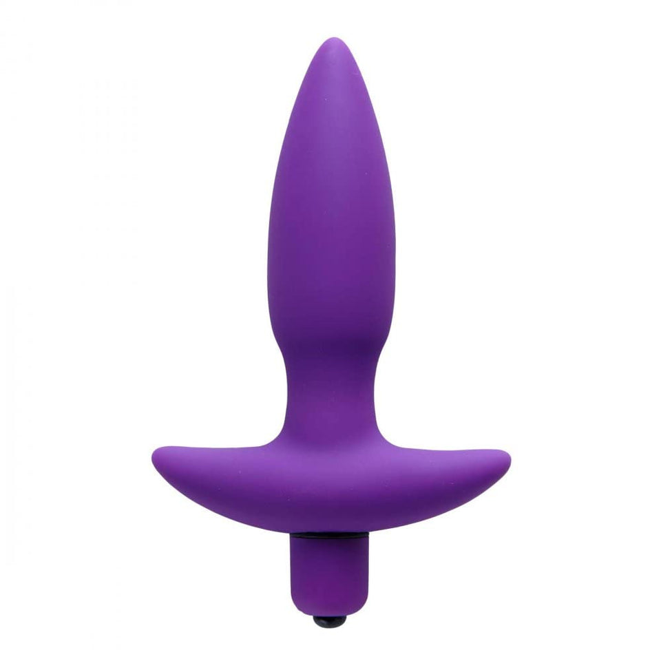 Trinity Vibes Vibrating Silicone Anal Plug, Small