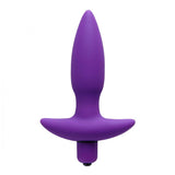 Trinity Vibes Vibrating Silicone Anal Plug, Small