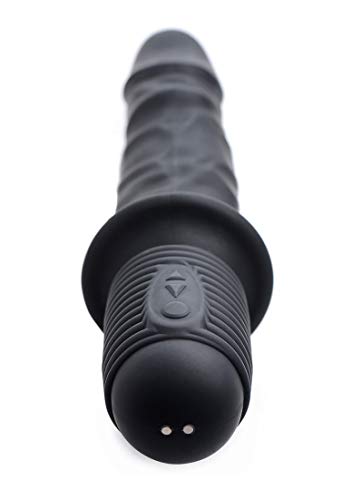 Master Series Power Pounder Vibrating & Thrusting Dildo