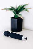 Mini Halo The Original Compact Power Wand Massager  Wireless  20X Multispeed Vibrations Black