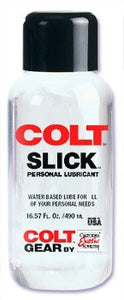 Colt Slick Personal Lubricant 16.57oz/490ml (Package of 7)