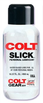 Colt Slick Personal Lubricant 16.57oz/490ml (Package of 7)
