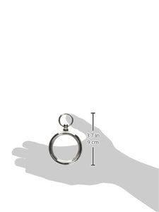 Master Series The O-Ring Stainless Steel Heavyweight Cock Ring, 1.75 Inch