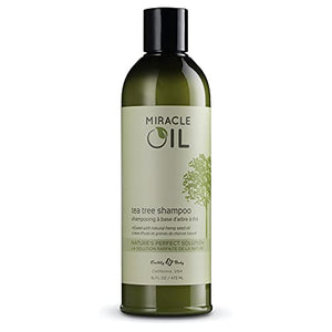 Earthly Body Miracle Oil Shampoo 16oz Tea Tree   