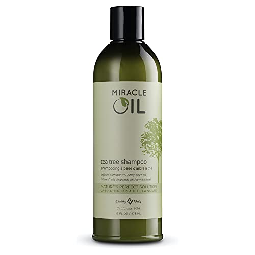 Earthly Body Miracle Oil Shampoo 16oz Tea Tree   