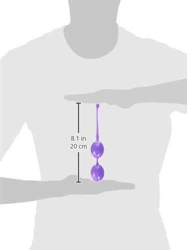 California Exotic Novelties Lamour Premium Weighted Pleasure System, Purple