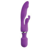 Adam & Eve G Motion Rabbit Wand Vibrator, 10.5 Ounce