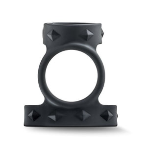 Performance Vs8 - Double Ball And Cock Strap - Puria Silicone C Ring - Stainless Steel Nickel Free 3 Snap Adjustable - Longer Harder Erection - Decorate Penis - Performance Enhancing Sex Toy For Men