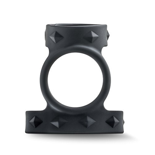 Performance Vs8 - Double Ball And Cock Strap - Puria Silicone C Ring - Stainless Steel Nickel Free 3 Snap Adjustable - Longer Harder Erection - Decorate Penis - Performance Enhancing Sex Toy For Men