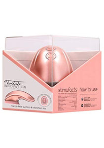 Twitch Head Free Suction/ Vibra Toy Rose