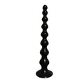 Anal Beads Super Long 14.2'' Anal Plug Large Butt Plug Dildos with Suction Cup Anal Sex Toy for Men Women Couples (Black S)