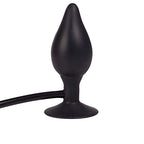 California Exotics Colt Large Pumper Plug Silicone Inflatable Butt Plug, Black