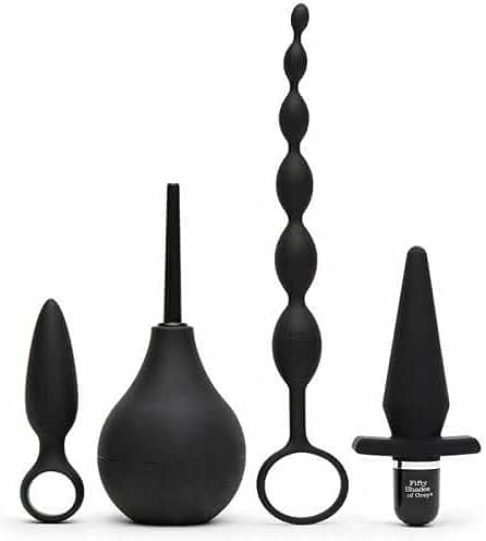 Fifty Shades Of Grey Pleasure Overload Take It Slow Anal Beginners Kit (4 Pieces)