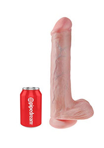Pipedream Products King Cock With Balls, 13 Inch, Flesh