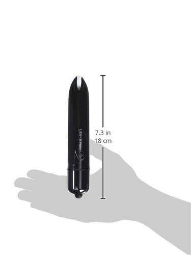Rocks Off 50 Speeds Of Play Dildo, Gun Metal, 30 Ounce