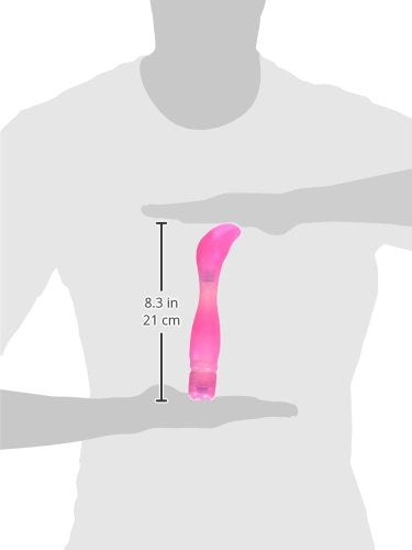 California Exotics Pleasure Softee G Spot Curve Vibrator, Pink