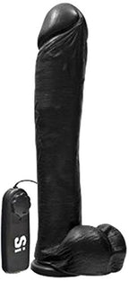 Exxxtreme Dong With Egg And Amp Suction Cup Dildo, Black