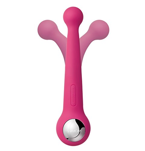 Svakom Bonnie - Rechargeable, Double Pleasure Vibrator - Waterproof Dildo - Vibrating Personal Massager - Sex Toys For Men, Wome