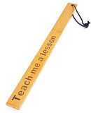 Bamboo Paddle Teach Me A Lesson