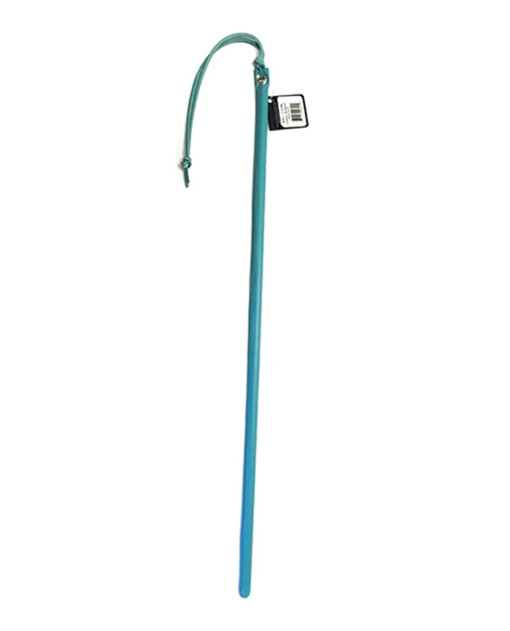 24IN LEATHER WRAPPED CANE BABY BLUE