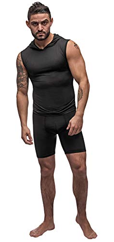 Mp Black Nite Hoodie Tank Black Sml