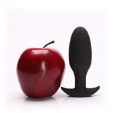Tantus Sex/Adult Toys Ryder Butt Plugs - 100% Ultra-Premium Satin Finish Flexible Silicone Anal Safe For Men, Women, Lgbtq, Couples - Onyx