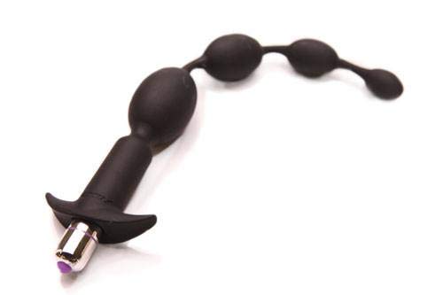 Tantus Sex/Adult Toys Vibrating Progessive Beads - 100% Ultra-Premium Silicone Butt Plug, Prostate Massager, Anal Safe For Men,