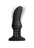 Rimmers Curved Rimming Plug With Remote, Model M, Black