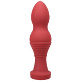 Tantus Sex/Adult Toys Piggy Xl Butt Plugs -100% Ultra-Premium Super Soft Silicone Matte Finish Anal Safe, Personal Massager For Men, Women, Couples - True Blood Red
