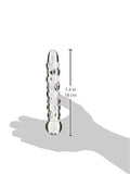 Icicles No. 7- Glass Wand (Clear/Purple)