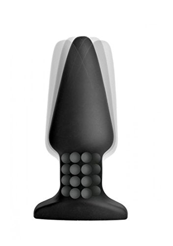 Rimmers Smooth Rimming Plug With Remote, Model R, White