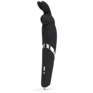 Happy Rabbit Rechargeable Waterproof Wand Vibrator Black
