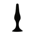 Pure Love Silicone Anal Butt Plug 4.5'', Adult Sex Toy, Classic Sex Toy, Black
