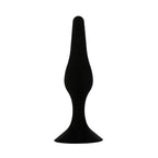 Pure Love Silicone Anal Butt Plug 4.5'', Adult Sex Toy, Classic Sex Toy, Black