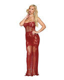 Bodystocking Gown Oxblood Q/S