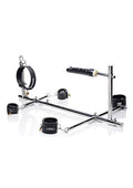 Master Series Stuck And Stuffed Stockade With Dildo, Grey (Ae970)