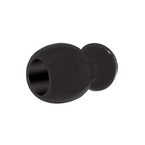 The 9S Port Hole Hollow Butt Plug Black