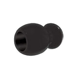 The 9S Port Hole Hollow Butt Plug Black