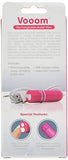 Screaming O Charged Vooom Rechargeable Bullet Vibe, Pink,1 Count,Scvchgbulpk