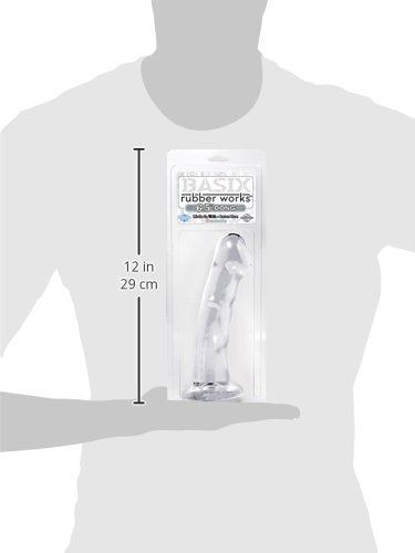 Pipedream Basix 6.5 Inch Dong, Clear