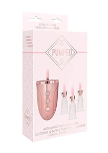 Auto Rechargeable Clit/Nip Pump Set M/Pk
