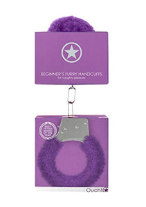 BeginnerS Handcuffs Furry Purple