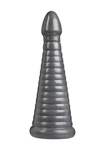 Doc Johnson American Bombshell - Rockeye - Vac-U-Lock And F Machine Compatible Dildo Or Butt Plug - Gunmetal Grey