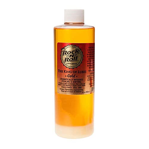 Rock N Roll Gold Chain Lubricant 16-Ounce Complete Kit W/ 4Oz Bottle & Applicator