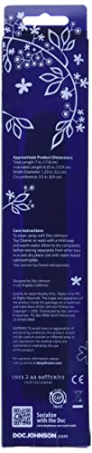 Doc Johnson White Nights 7-Inch Velvet Touch Vibrator