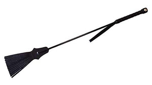 Rouge Tassalled Riding Crop Black