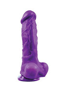 Ns Novelties Ns Novelties Colours Pleasures Thick 5-Inch Dildo, Purple