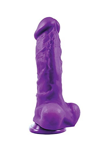Ns Novelties Ns Novelties Colours Pleasures Thick 5-Inch Dildo, Purple