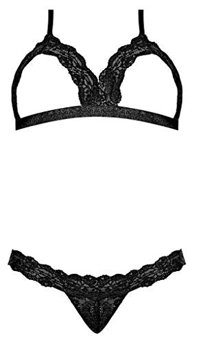 Ms Risque Business Bra & Thong Set Bk Qn