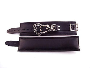 Rouge Wrist Cuffs, Padded Black